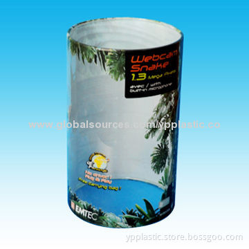 PET Printed Round Packaging Tube
